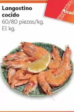 Oferta de Langostinos Cocido en Alcampo
