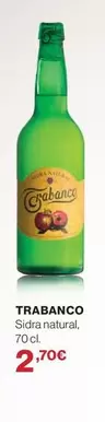 Oferta de Trabanco - Sidra Natural por 2,7€ en Supercor
