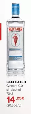 Oferta de Beefeater - Ginebra 0.0 por 14,25€ en Supercor