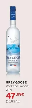 Oferta de Grey Goose - Vodka De Francia por 47,69€ en Supercor