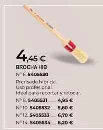 Oferta de Ideal - Brocha Hip por 4,45€ en Bigmat - La Plataforma
