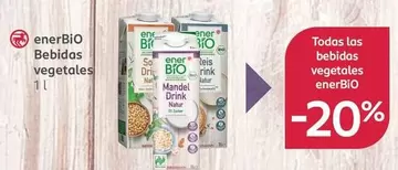 Oferta de Ener Bio - Bebidas Vegetales en Rossmann