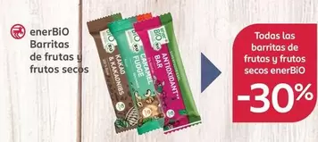 Oferta de Ener Bio - Barritas De Frutas Y Frutos Secos en Rossmann