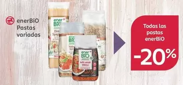 Oferta de Enerbio - Pastas  en Rossmann