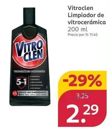 Oferta de Vitroclen - Limpiador De Vitrocerámica por 2,29€ en Rossmann