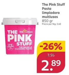 Oferta de The Pink Stuff - Pasta Limpiadora Multiusos por 2,89€ en Rossmann