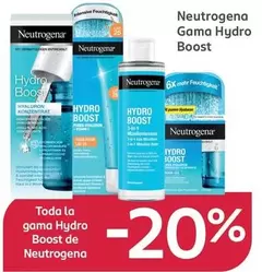 Oferta de Neutrogena - Gama Hydro Boost en Rossmann
