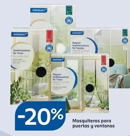 Oferta de Ideenwelt - Mosquiteras Para Puertas Y Ventanas en Rossmann