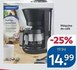 Oferta de Ideenwelt - Maquina De Cafe por 14,99€ en Rossmann