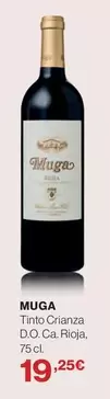 Oferta de Muga - Tinto Crianza D.o.ca. Rioja por 19,25€ en El Corte Inglés