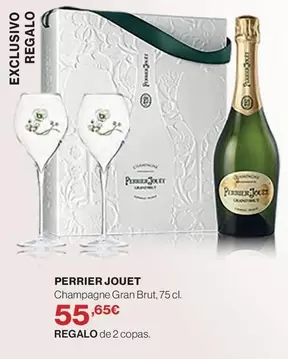 Oferta de Perrier - Champagne Gran Brut por 55,65€ en El Corte Inglés