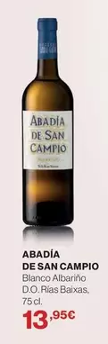Oferta de Blanco - Abadía De San Campio por 13,95€ en Hipercor