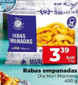 Oferta de Dia Mari Marinera - Rabas Empanadas por 3,39€ en Dia
