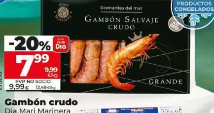 Oferta de Dia Mari Marinera - Gambón Crudo  por 7,99€ en Dia
