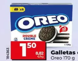 Oferta de Oreo - Galletas Doble Crema  por 1,5€ en Dia