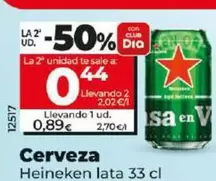 Oferta de Heineken - Cerveza  por 0,89€ en Dia