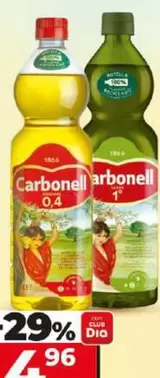 Oferta de Carbonell - Aceite De Oliva Suave / 1 Intenso por 4,96€ en Dia