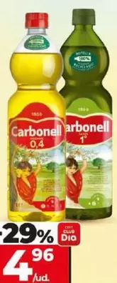 Oferta de Carbonell - Aceite De Oliva Suave / 1º Intenso por 4,96€ en Dia