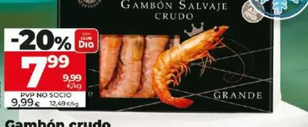 Oferta de Dia Mari Marinera - Gambón Crudo  por 7,99€ en Dia