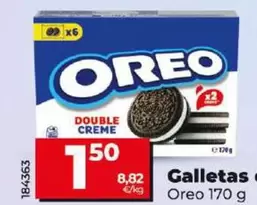 Oferta de Oreo - Galletas Doble Crema por 1,5€ en Dia