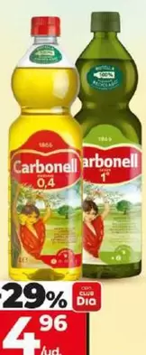 Oferta de Carbonell - Aceite De Oliva Suave/1° Intenso por 4,96€ en Dia