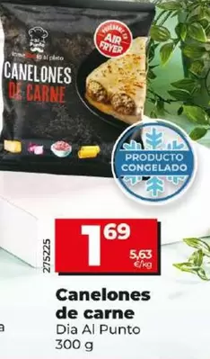 Oferta de Dia Al Punto - Canelones De Carne  por 1,69€ en Dia