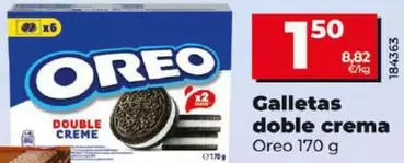 Oferta de Oreo - Galletas Doble Crema por 1,5€ en Dia