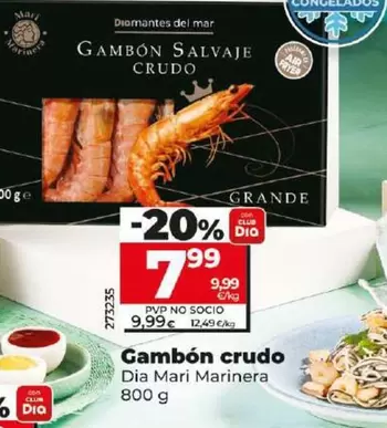 Oferta de Dia Mari Marinera - Gambón Crudo  por 7,99€ en Dia