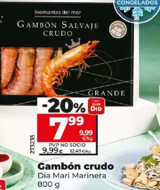 Oferta de Dia Mari Marinera - Gambón Crudo  por 7,99€ en Dia