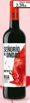 Oferta de Señorío De Ondas - Vino Tinto Joven D.O.Ca. Rioja por 1,79€ en Dia