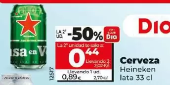 Oferta de Heineken - Cerveza por 0,89€ en Dia