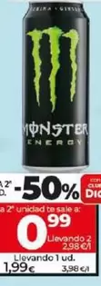 Oferta de Monster - Bebida Energética Original por 1,99€ en Dia