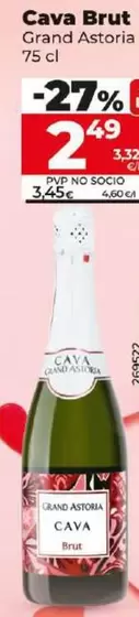 Oferta de Grand Astoria - Cava Brut por 2,49€ en Dia