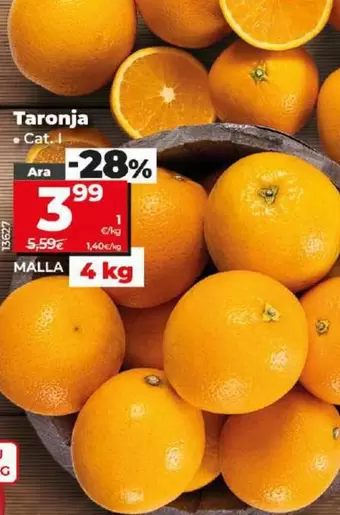Oferta de Naranja por 3,99€ en Dia