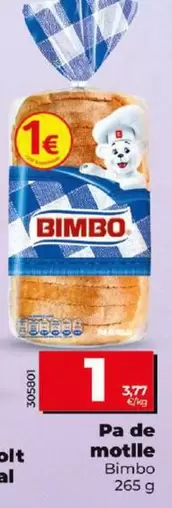 Oferta de Bimbo - Pan De Molde  por 1€ en Dia