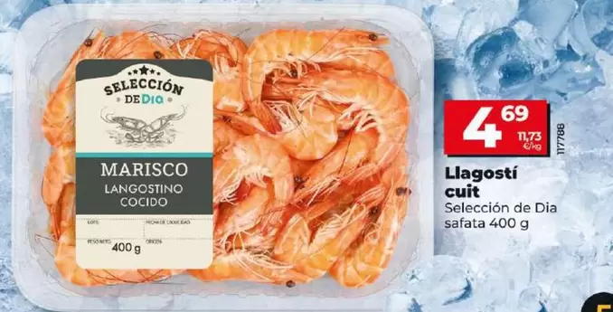 Oferta de Seleccion De Dia - Langostino Cocido por 4,69€ en Dia