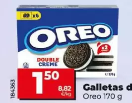 Oferta de Oreo - Galletas Doble Crema por 1,5€ en Dia