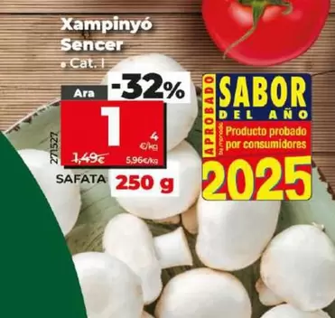 Oferta de Champiñón Entero por 1€ en Dia