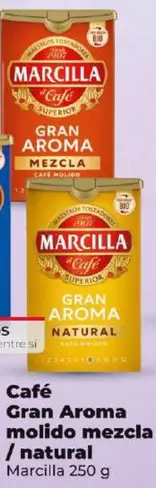 Oferta de Marcilla - Café Gran Aroma Molido Mezcla / Natural por 4,79€ en Dia