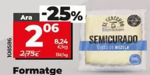 Oferta de Dia El Cencerro - Queso Semicurado por 2,06€ en Dia