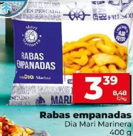 Oferta de Dia Mari Marinera - Rabas Empanadas  por 3,39€ en Dia