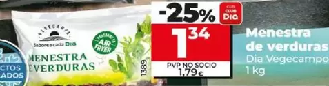 Oferta de Dia Vegecampo - Menestra De Verduras por 1,34€ en Dia