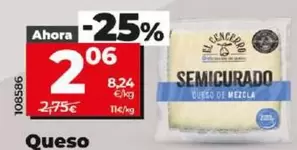 Oferta de Dia El Cencerro - Queso Semicurado por 2,06€ en Dia