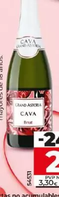 Oferta de Grand Astoria - Cava Brut  por 2,49€ en Dia