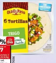 Oferta de Old El Paso - Tortillas De Harina De Trigo por 2,22€ en Dia