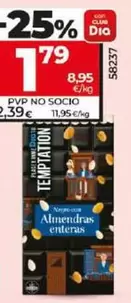 Oferta de Dia Temptation - Chocolate Negro 55% Cacao Con Almendras por 1,79€ en Dia