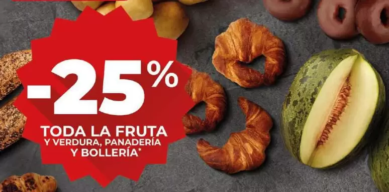 Oferta de Toda La Fruta Y Verdura, Panaderia Y Bolleria en Dia