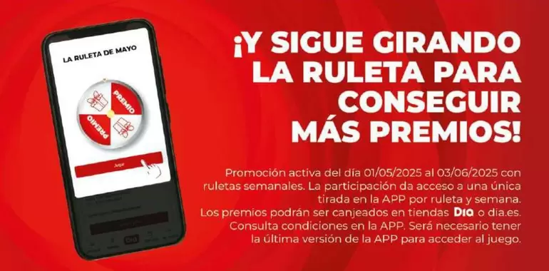 Oferta de Ruleta en Dia
