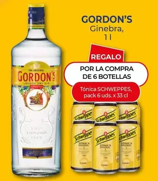 Oferta de Gordon's - Ginebra en CashDiplo