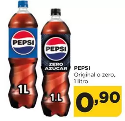 Oferta de Pepsi - Original O Zero por 0,9€ en Alimerka